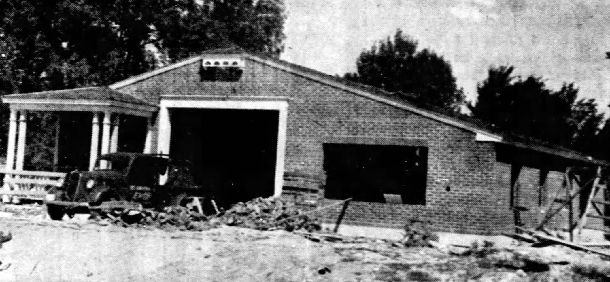 Billings Fire Department Station Three, 1948